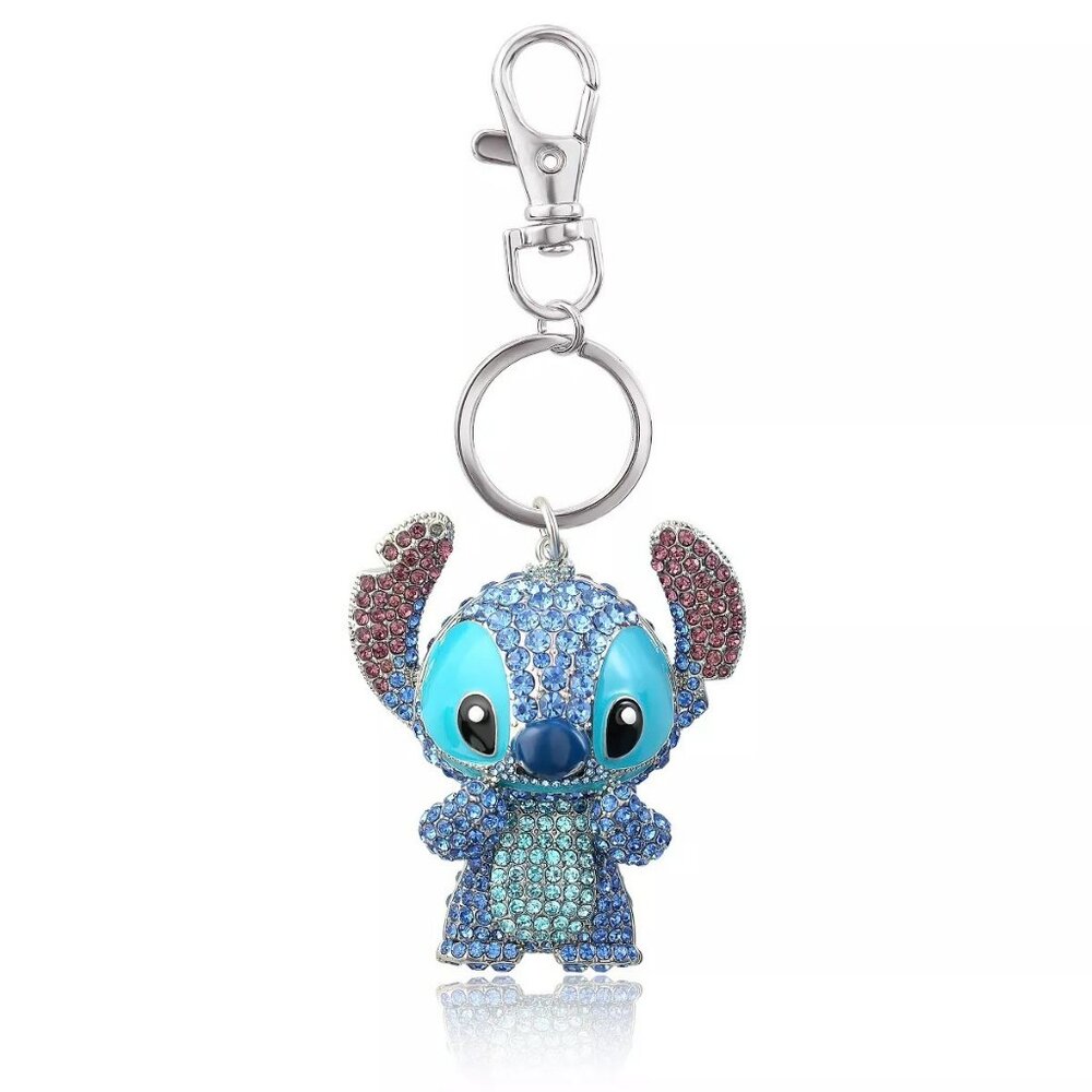 Disney Stitch Pave 3D Bling Keychain NIB​